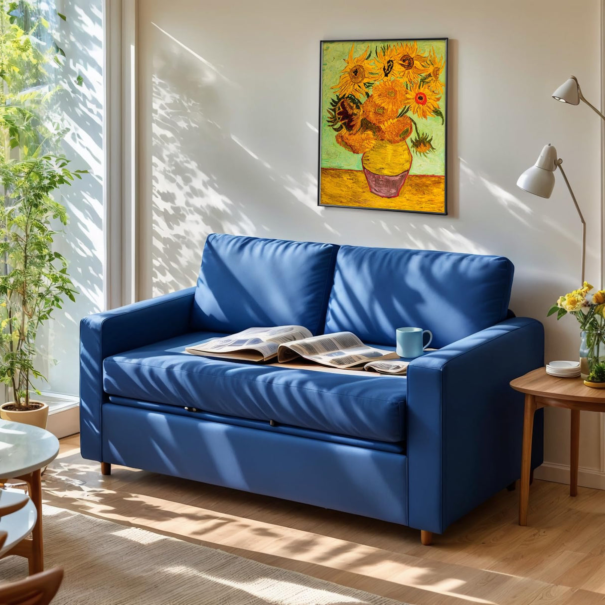 NIHO-JIUMA Diamond Painting Kits Van Gogh Sunflower, DIY 5D Full Drill Diamond Art Gift for Adult/Teen, Home Decoration (12x16 Inches/30x40cm) NIHO-JIUMA