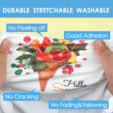 A-SUB Sublimation HTV for Dark and Light Fabric, 12" X 10FT Matte Sublimation Vinyl, White HTV Vinyl for Sublimation on Cotton Fabric - T-Shirt, Pillow, Bag A-SUB