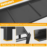 Metallitrend Garage Shelving Units | Heavy-Duty Metal Shelf Storage Rack & Adjustable Garage Storage Shelves Metallitrend