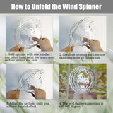 WindMage 4Pack 8inch Sublimation Wind Spinner Blanks 3D Aluminum Metal Wind Sculpture Kinetic Spinners for Yard Garden Indoor Art Sublimation Christmas Ornament Hanging Decoration (Xmas Tree Truck) WindMage