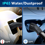 VIPTOO Adapter for Tesla to J1772 EV Charger [Only to J1772], Converter Up to 60Amp 250V AC with Press-Safety-Lock, Compatible with Tesla High-Powered Connectors, Destination/Mobile Chargers,White VIPTOO