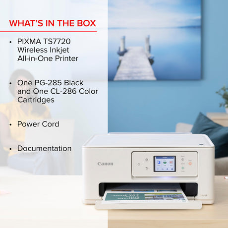 Canon PIXMA TS7720 – Wireless Home All-in-One Printer Canon