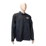 Lincoln Electric KH808L Black Large Flame-Resistant Cloth Welding Jacket Lincoln Electric