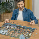 Ravensburger Riverside Town 1000 Piece Jigsaw Puzzle for Adults | Unique, Pieces | Anti-Glare Surface | FSC Certified, Eco-Friendly | Amazon Exclusive Ravensburger