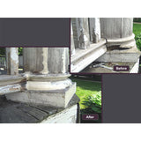 Abatron Wood Restoration Kit - 4 Quart - Includes LiquidWood Epoxy Resin Wood Hardener and WoodEpox Wood FIller Abatron