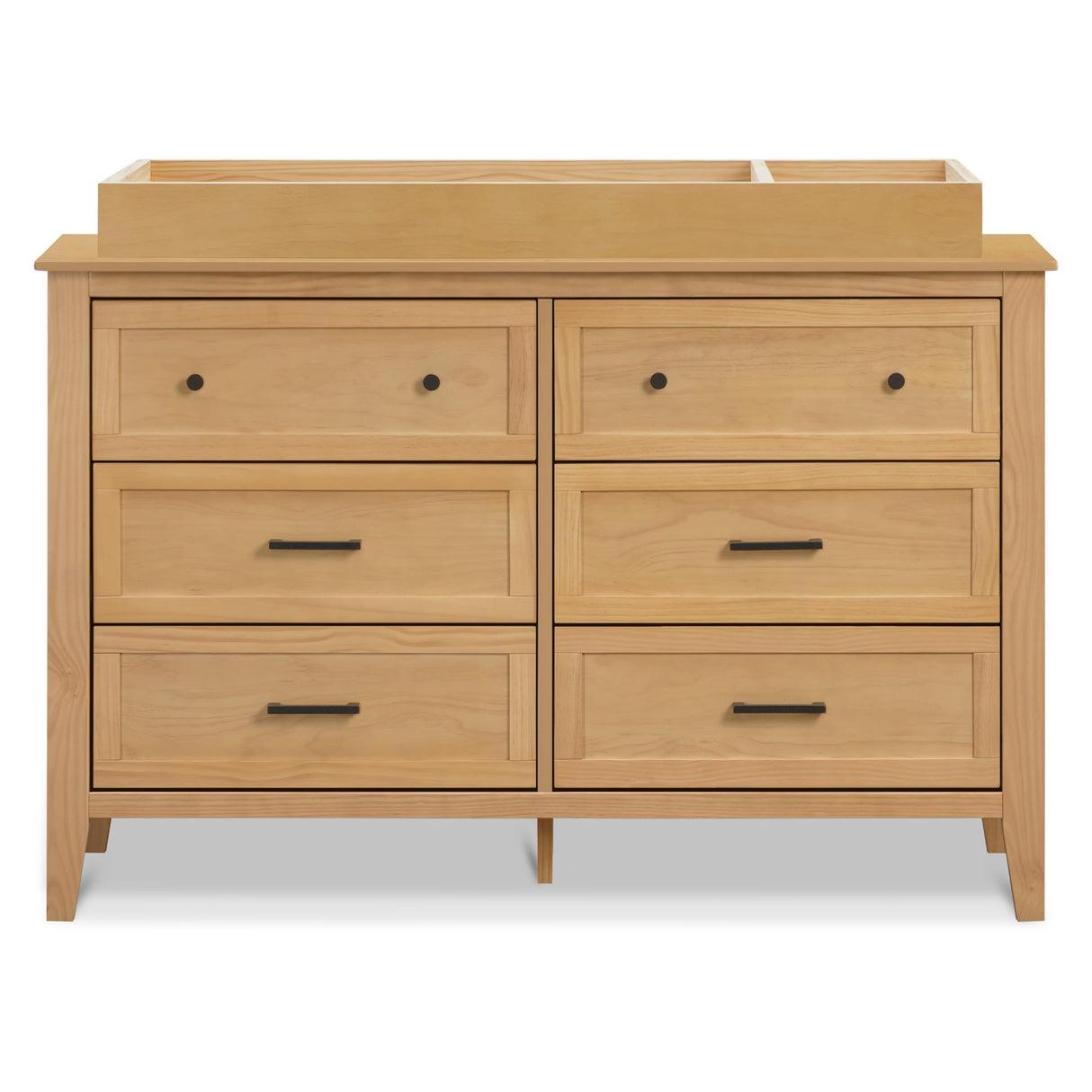 Davinci Sawyer Farmhouse 6-Drawer Dresser in Honey DaVinci