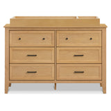 Davinci Sawyer Farmhouse 6-Drawer Dresser in Honey DaVinci