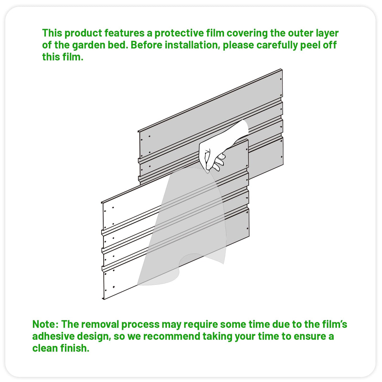 SnugNiture Galvanized Raised Garden Bed 8x4x2FT Outdoor Large Metal Planter Box Steel Kit for Planting Vegetables, Flowers SnugNiture