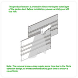 SnugNiture Galvanized Raised Garden Bed 8x4x2FT Outdoor Large Metal Planter Box Steel Kit for Planting Vegetables, Flowers SnugNiture