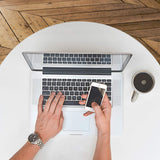 Leopard MDF Round Top Not Adjustable (41 INCHES Height) Bar Table, Pub Table with Silver Leg and Base (White) Leopard Outdoor Products