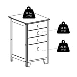 Winsome Studio File Cabinet, Honey Winsome