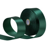 SDZMDL Dark Green Ribbon 1 1/2 Inch x 50 Yards/roll Satin Ribbon for Christmas Gift Wrapping, Bow & Eternal Flower Making, Floral Bouquets, Party Decor. SDZMDL