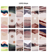 UpUDo 12 Pack Magnetic Bookmark, Book Marker Clip for Teachers, Students, Book Lovers, Printing on 2 Side UpUDo