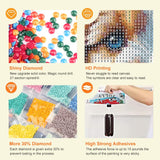 Anuver Dog Diamond Art Kits for Adults, 5D DIY Diamond Painting Kits for Beginners, Full Drill Diamond Painting Kits for Home Wall Decor, 12x12 Inch Anuver