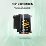 245XL 246XL Combo Pack Compatible for Canon Ink Cartridges 245 and 246 246XL 245XL Ink Cartridges for Canon Printers Pixma TR4520 TS202 TS302 TS3320 MG2522 MG2525 MX490 MX492 IP2820, 1 Black, 1 Color VOREDO