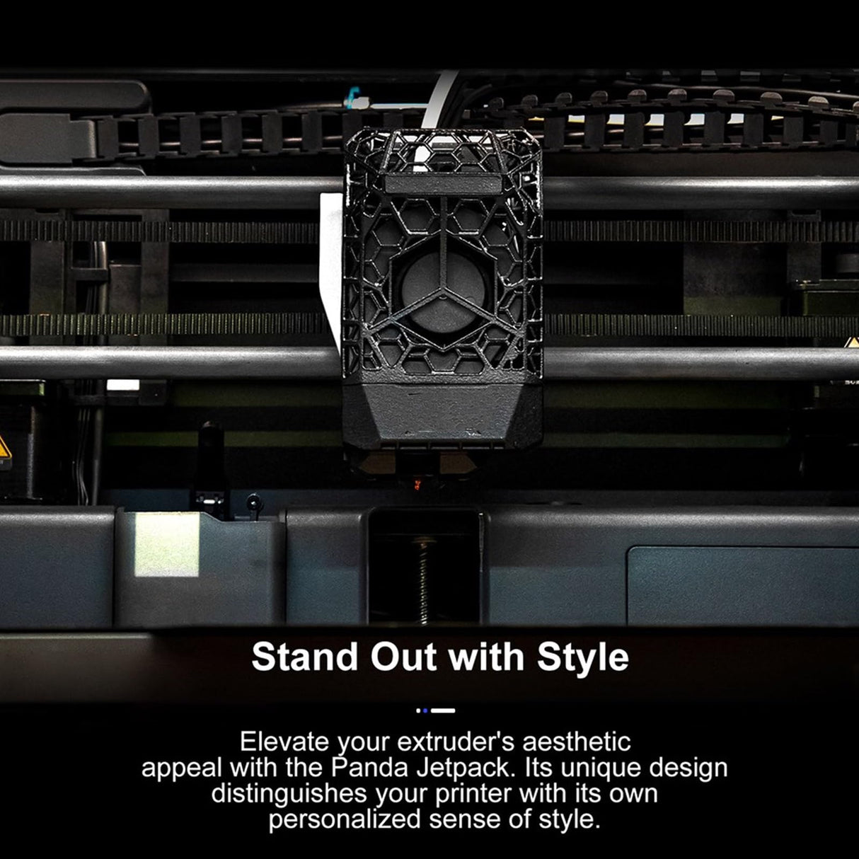 Panda Jetpack for Bambulab Upgraded Printhead Lightweight Precise Boosting Cooling MJF Nylon 3D Printer Parts MEIBAOGE