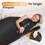 Comfytemp Infrared Sauna Blanket 35" X 78" Extra Large, Support Dual Zone Temperature Control & App Control — Smarter & Safer Portable Sauna Blanket, Low EMF, for Sweating, for Mom Comfytemp