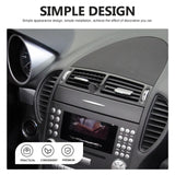 100pcs Air Outlet Clip Vent Clips, Automatic Air Freshener Car Air Conditioner Clips for Home Air Vent Clips Sublimation Air Fresheners Blanks (Black) MHFOOU