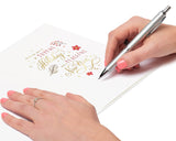 Papyrus Boxed Christmas Cards with Envelopes, Joyful Holiday, Traditional Wreath (8-Count) Papyrus