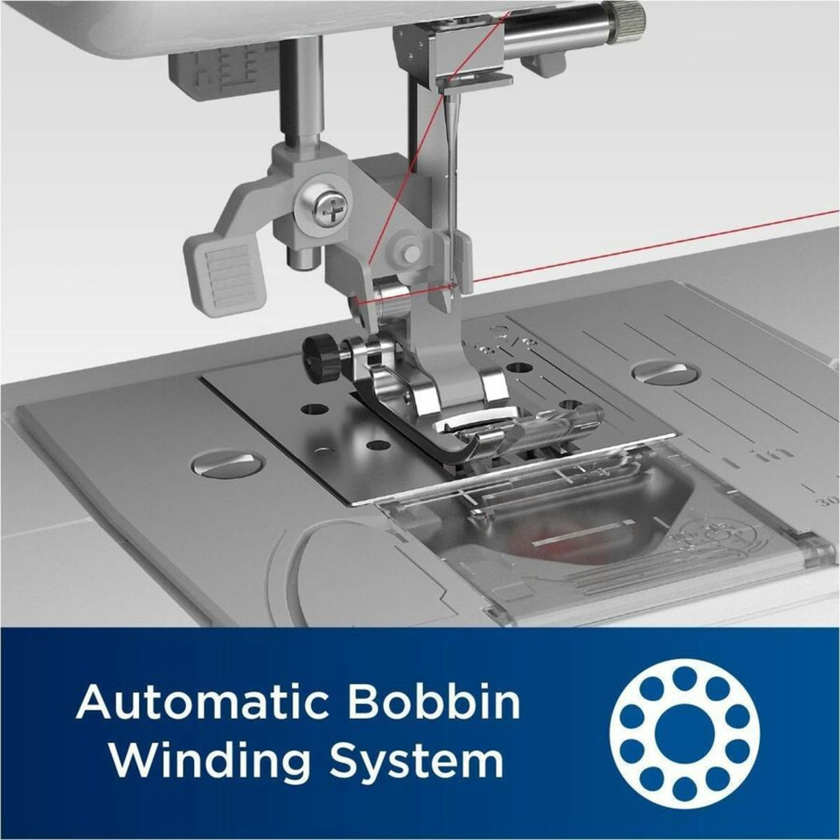 Brother CP60X Computerized Sewing Machine, 60 Built-in Stitches, LCD Display, 7 Included Feet, White Brother