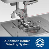 Brother CP60X Computerized Sewing Machine, 60 Built-in Stitches, LCD Display, 7 Included Feet, White Brother