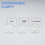 Formlabs 3D Printer Resin [Creator Super Clear], 405nm LCD UV-Curing Standard Photopolymer Resin for Highly Detailed Models, Ultra Low Odor, Made in USA, ACMO-Free, for LCD/DLP 3D Printing (1000g) Formlabs