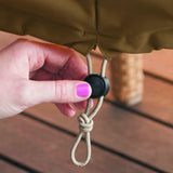 Classic Accessories Veranda Water-Resistant 48 Inch Rectangular Patio Coffee Table Cover, Outdoor Table Cover Classic Accessories