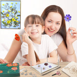 Rhykoka Professional Flower Press, 8 Layers 6.3x8.3 inch (16x21cm) Wooden Flower Press Kit/Flower Pressing for Kids Adults, Great Gift for DIY Flowers Lovers (Wooden) Rhykoka