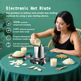 FAIRYELF Complete Candle Making Kit with Wax Melter, DIY Candle Craft Tools for Adults, Candle Art & Craft Kit Candle Making Supplies with Melting Pot, Soy Wax, Dyes Etc - Starter Candle Making Kit FAIRYELF