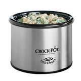 Crock-Pot 6-Quart Countdown Programmable Oval Slow Cooker with Dipper, Stainless Steel, SCCPVC605-S Crock-Pot