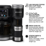 Keurig K-Duo Hot & Iced Single Serve & Carafe Coffee Maker, MultiStream Technology, 72oz Reservoir (Gen 2) Keurig