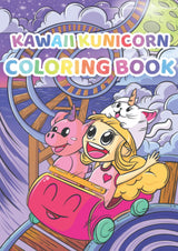 Kawaii Kunicorn Coloring Book Oaitree