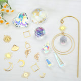 DIY Sun Catcher Kits for Adults, 260 pcs Crystal Suncatchers Making Suppliers for Garden Plant Windows Hanging Art and Crafts for Women Valentines Mother's Day Birthday Gifts Home Decor HYBEADS