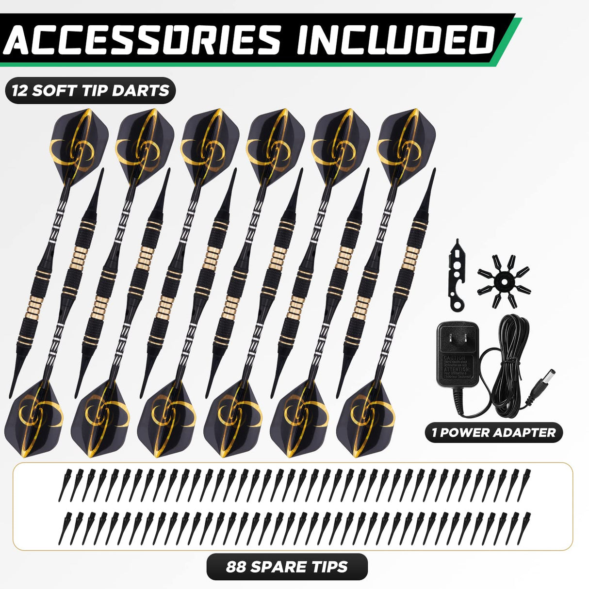 Hanbramo Dart Board, Decorative Dart Board Cabinet Set [12*Soft Tip Darts], Electronic Dart Board - Wooden Cabinet Doors with Integrated Scoreboard for Family Game Rooms [Apricot] Hanbramo