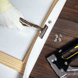 uxcell DIY Canvas Stretcher Bars, 8 x 8 Inch Canvas Frame Wooden Frames Kit Sturdy Stretcher Frames for Oil Paintings Prints Posters uxcell