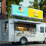 Tallew 4 Pcs Blank Magnets for Vehicles Rounded Corners Blank Car Magnet Set Door Blank Magnetic Sign Sheet Vinyl Magnetic Sheet for Advertise Business Company Logo, 18 x 12 Inches, 24 x 12 Inches Tallew