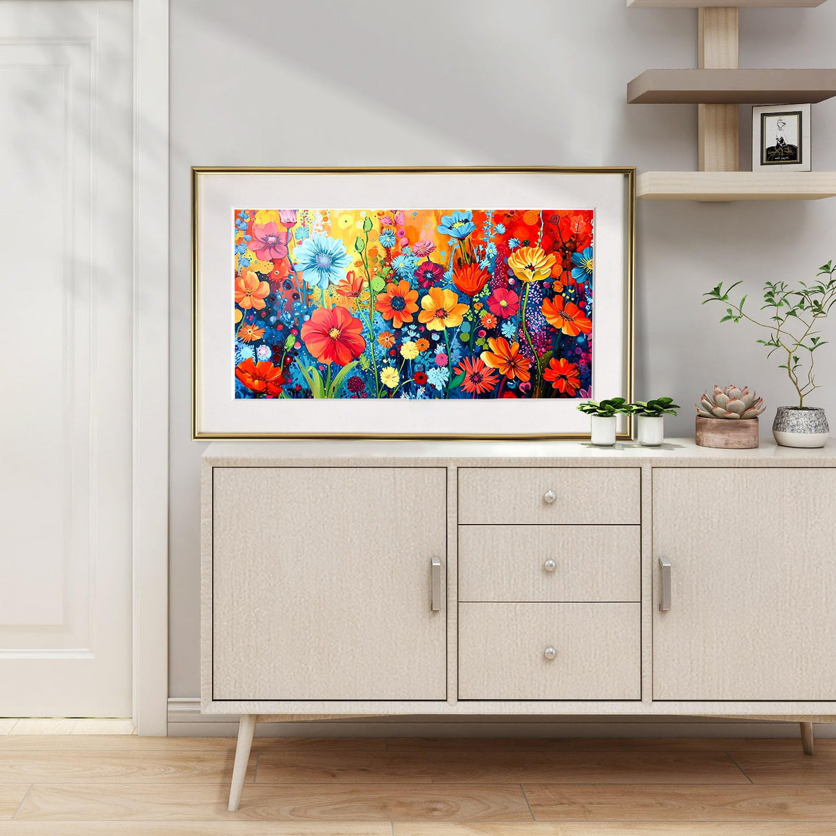 JOOZ Diamond Painting Kits for Adults - DIY 5D Large Diamond Art Kits for Adults Flowers, Full Drill Diamond Art Flowers Kit, Gem Art Kits for Home Wall Decor (27.5 X 15.7 Inch) JOOZ