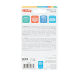 Nuby Baby's First Spoons Set - (3-Pack) Feeding Utensils for Babies - 6+ Months Nuby