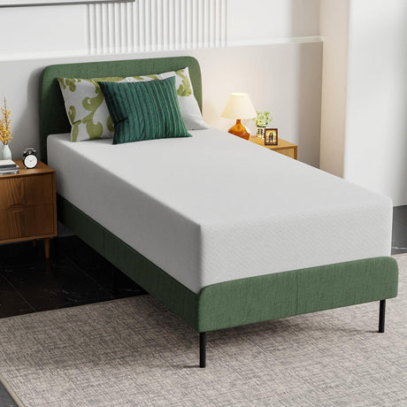 PayLessHere 12 Inch Memory Foam Mattress Medium-Firm Mattress for Pressure Relief & Cooler Sleep Gel Memory Foam Mattress Bed in a Box Fiberglass Free CertiPUR-US Twin XL Mattress for Soundly Sleep PayLessHere