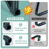 Koutop Garden Kneeler and Seat, 2-in-1 Garden Stool with 10" Wide Soft Knee Pads, Heavy-Duty Foldable Gardening Bench Chair with 2 Tool Pouches, Gardening Gifts for Women Men Seniors Mom Koutop