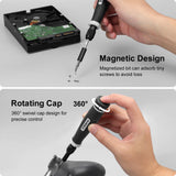 STREBITO Precision Screwdriver Set, 153 in 1 Electronics Tool Kit with Case, 140 PCS Magnetic Precision Bits - Computer, Laptop, iPhone, Macbook, PC, PS5, Game Controller, RC, Watch, Phone Repair Kit STREBITO