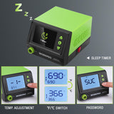 WORKPRO Soldering Station, 60W Soldering Iron Kit with Digital Display and 5 Extra Iron Tips, Precision Temperature Control Solder Station for Electronic Repair, DIY Enthusiasts and Jewelry Makers WORKPRO