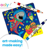 Ooly Colortopia Color by Number Paint Marker Kit & Shrink-Its 24 PC DIY Shrinking Art Bracelet Kit That Creates BFF Bracelets Ooly