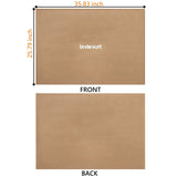 Lavievert Wooden Jigsaw Puzzle Board Portable Puzzle Plateau for Puzzle Storage Puzzle Saver, Non-Slip Surface, Fits Up to 1500 Pieces - Khaki LAVIEVERT