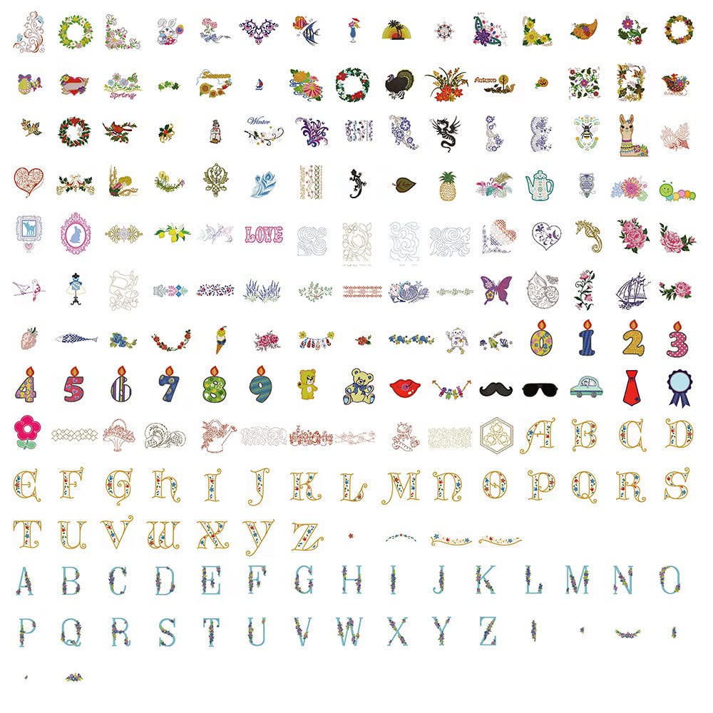 Brother SE2000 Sewing and Embroidery Machine, 5" x 7" Field Size, 241, Sewing Stitches, Cuts Jump Stitches, Wireless, WLAN, Includes Mr. Vac & Mrs. Sew - Embroidery Magic: Quick Start Video Brother