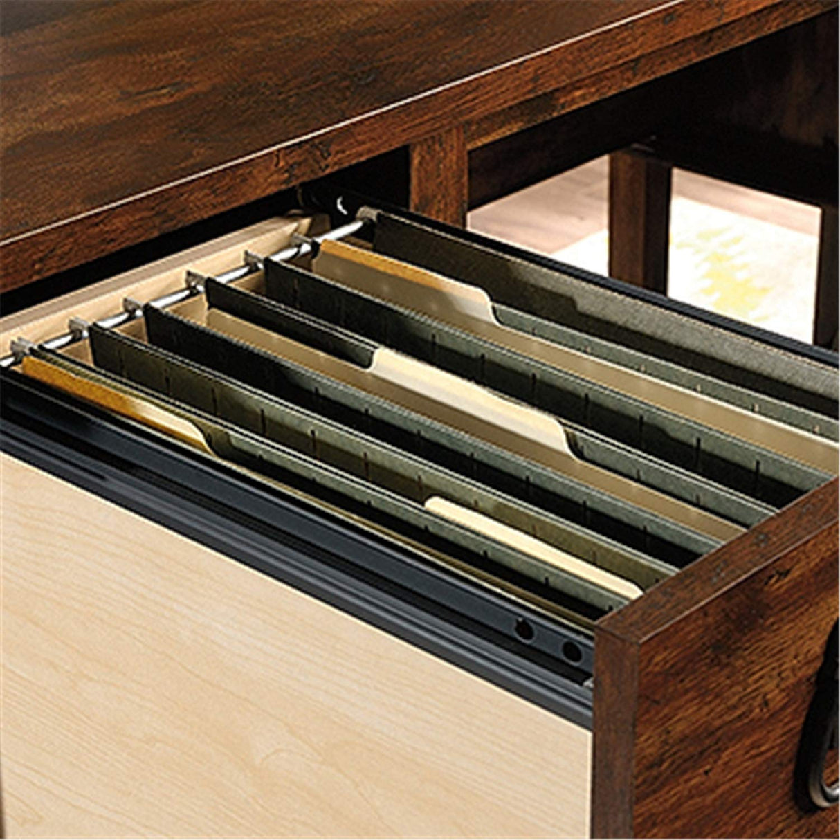 Sauder Viabella Desk, Curado Cherry finish Sauder