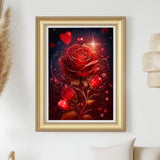Hydrangea Diamond Painting Kits for Adults-Flowers Diamond Art Kits for Adults,5D Diamond Painting Flowers,DIY Full Drill Diamond Painting Flower Gem Generic