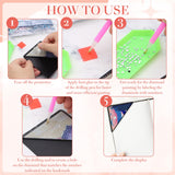 ZYNERY 8 Pcs Diamond Painting Bookmark Kits, Diamond Art Bookmarks for Adults, 5d Diamond Painting Corner Bookmark, Diamond Painting Kits for Beginners, DIY Bookmarks for Birthday, Christmas Gift ZYNERY