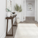 Plank+Beam Solid Wood Console Table, 46.25 Inch, Sofa Table, Narrow Entryway Table for Hallway, Behind The Couch, Living Room, Foyer, Easy Assembly, Plank+Beam