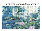 NIHO-JIUMA Diamond Painting Kits Monet's Water Lilies, 5D DIY Full Drill Diamond Art Gift for Adults, Home Decoration (30 X 40 cm / 12 X 16 inches) NIHO-JIUMA